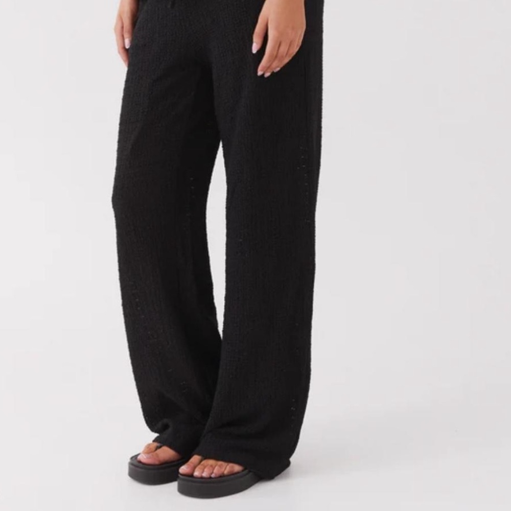 Black peppermayo pants